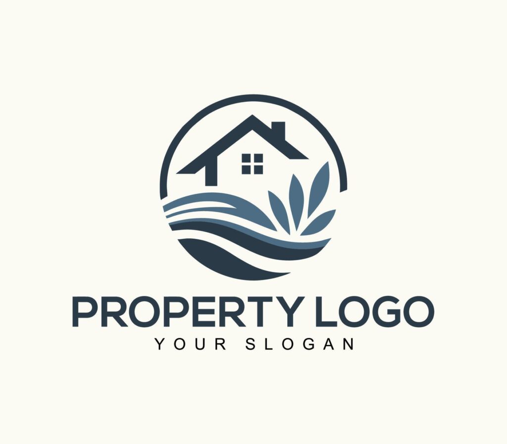 Logo Property, House illustration Stock Free