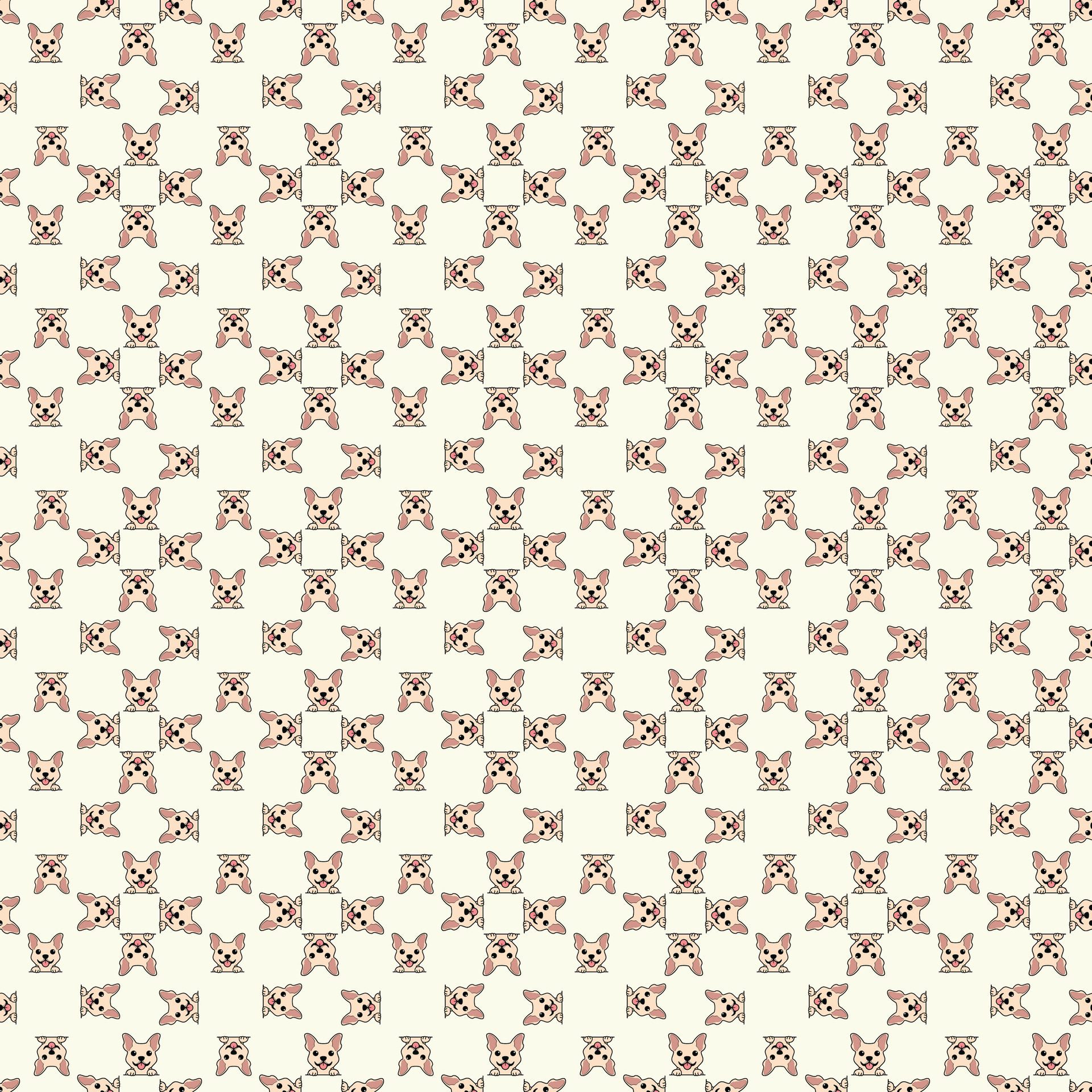 Funny Welsh Corgi Seamless Pattern Design Free Vector