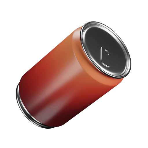 Can, soda, cola 3D illustration