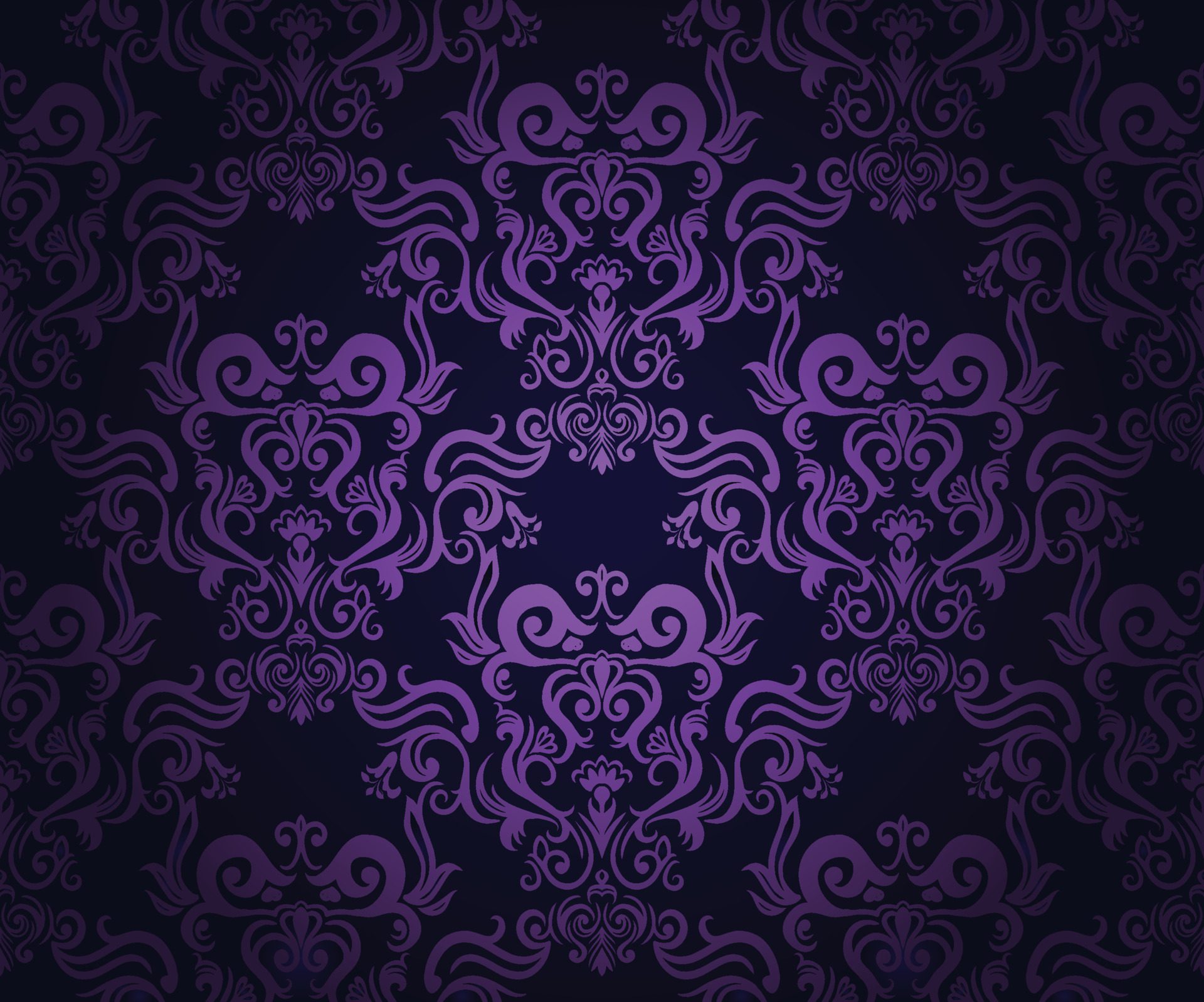 Wedding Damask Seamless Pattern Free Vector and Free SVG