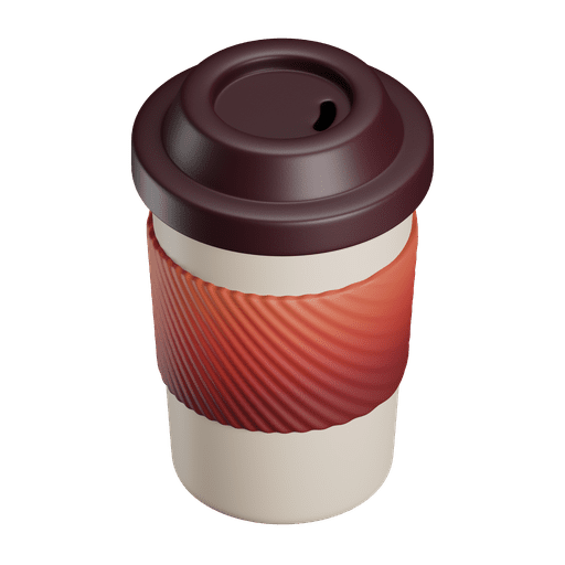 Takeaway, cup, coffee 3D illustration