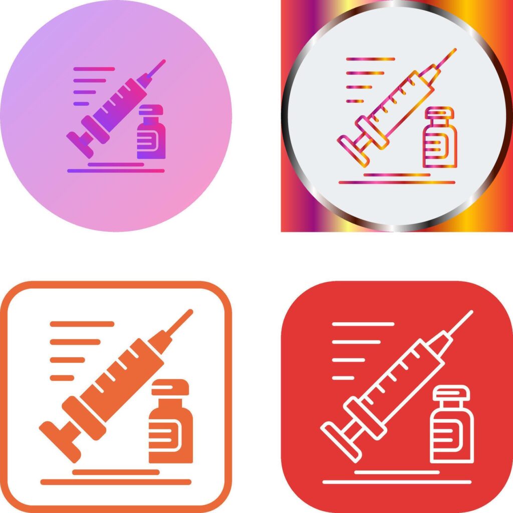 Syringe Icon Design Stock Free