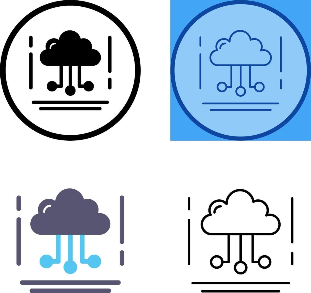 Network Icon Design Stock Free