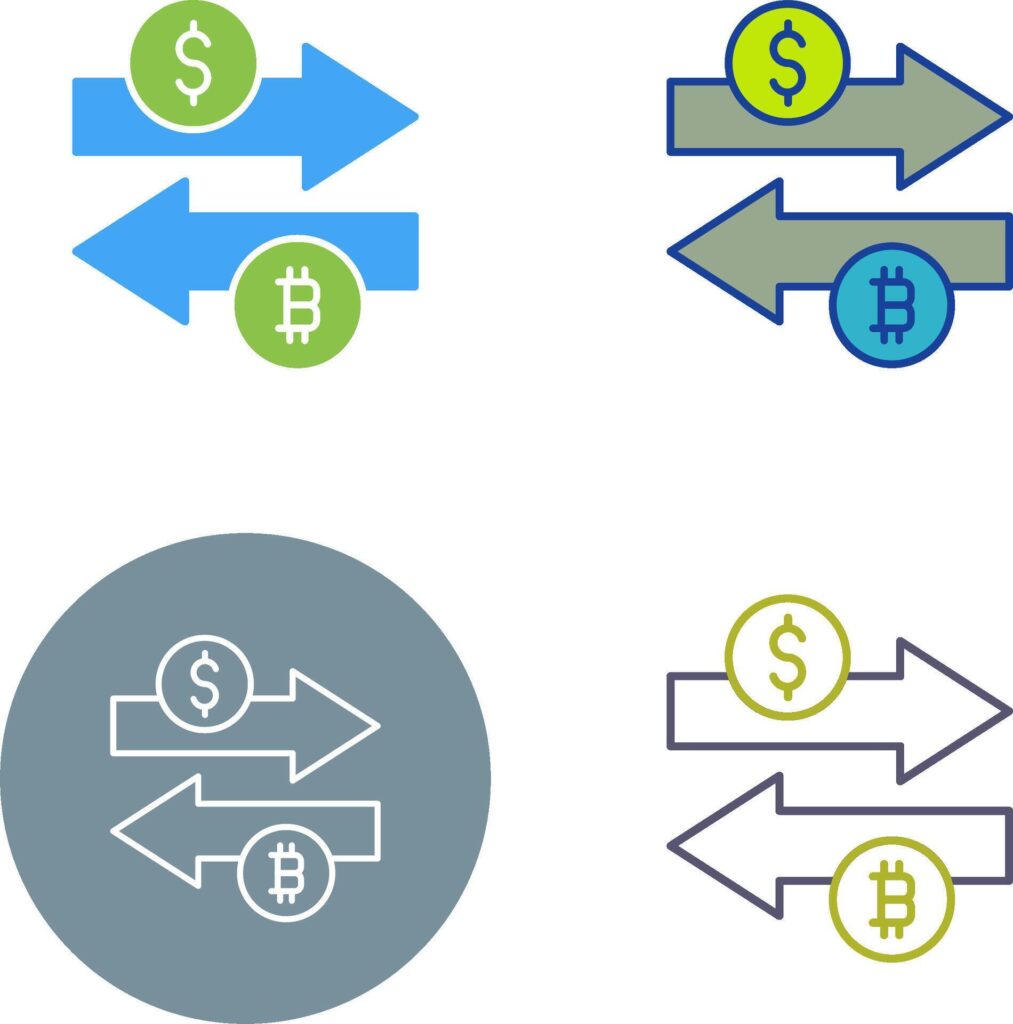 Money Exchange Icon Design Stock Free