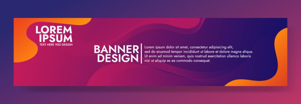 Abstract Red Fluid Wave Banner Template Free Vector