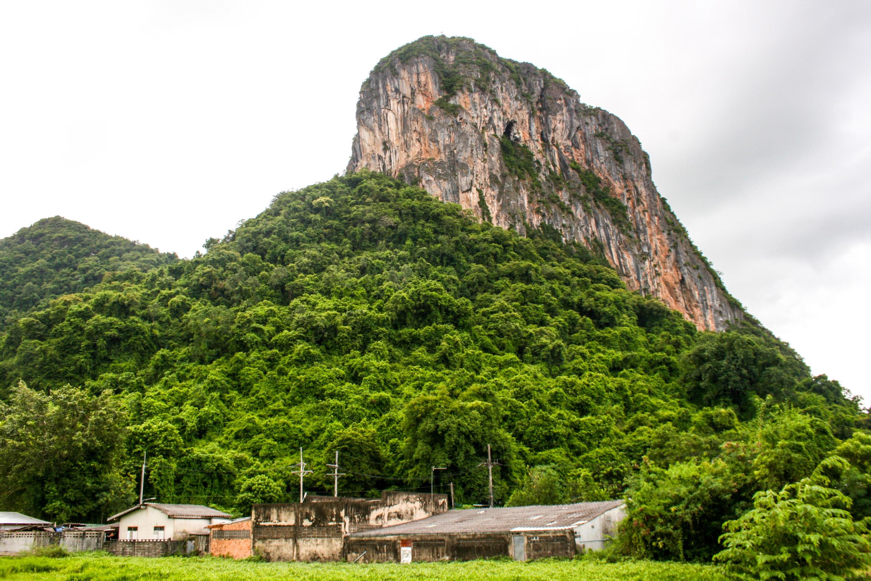 hight mountain beauty nature in phaatthalung south Thailand Stock Free