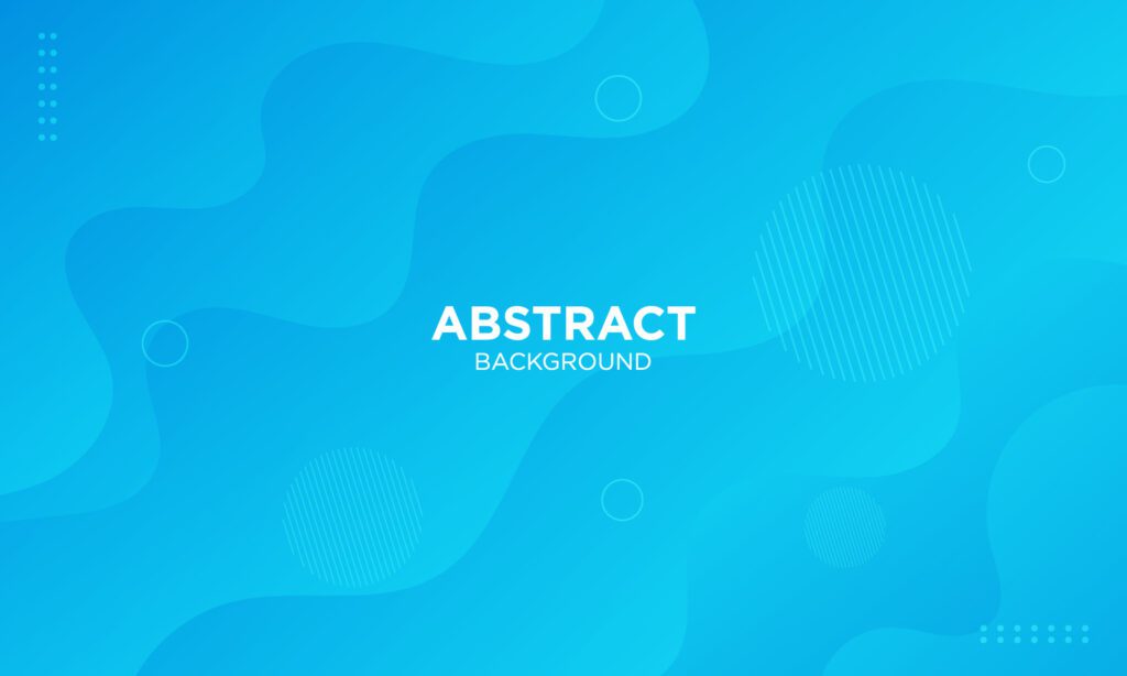 Abstract Blue Fluid Wave Background Free Vector