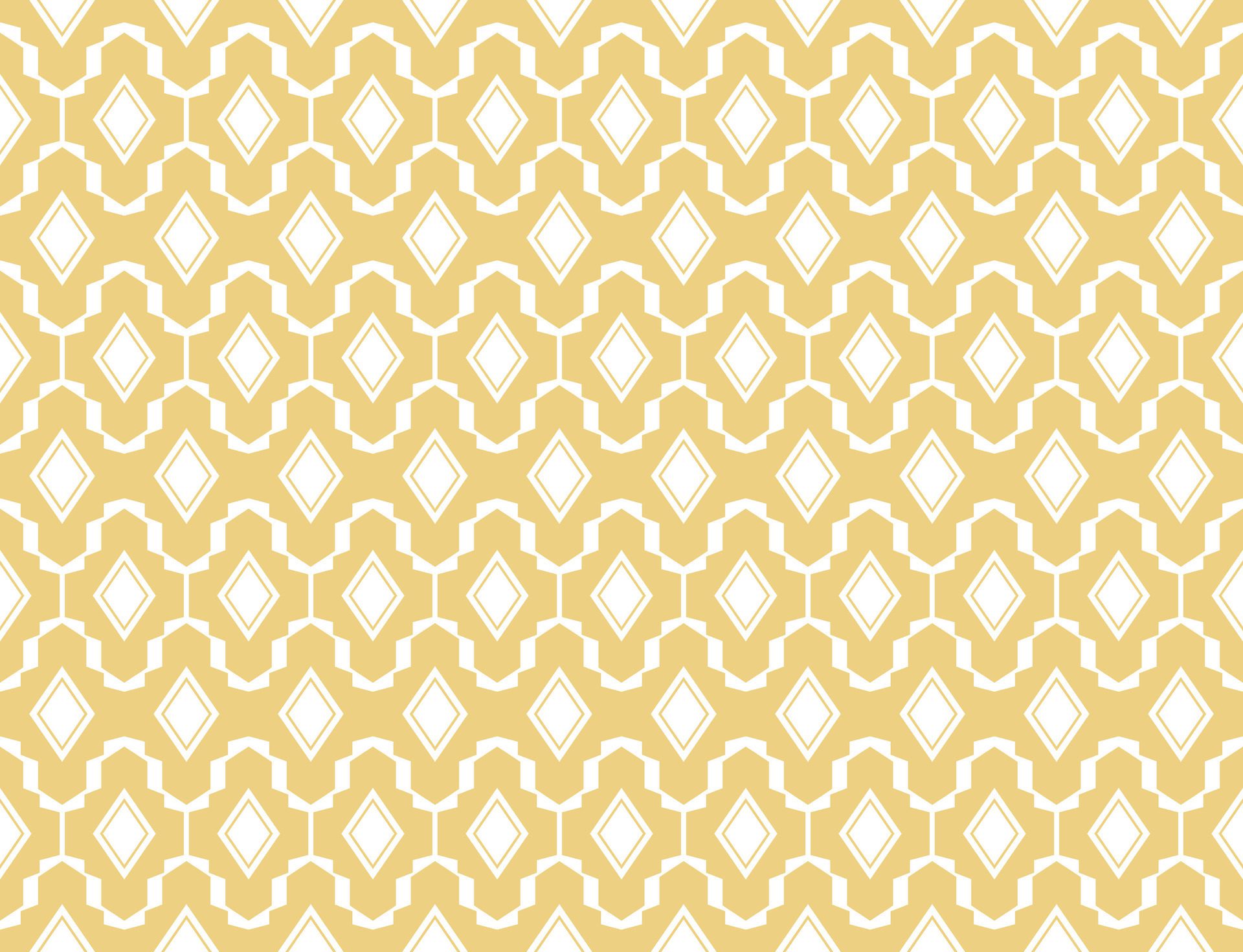 Abstract Minimalist Arabic Islamic Pattern, for Wallpaper backgorund. With Soft Yellow color and Elegant White and Luxury Free Vector