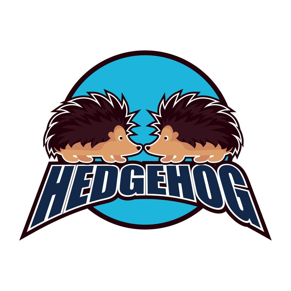 hedgehog logo Stock Free