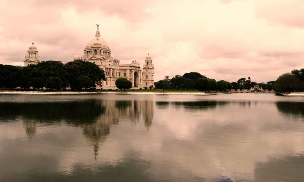 Victoria Memorial Evening View Stock Free