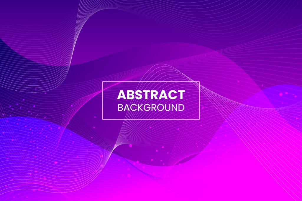 wave abstract gradient vector banner background. Free Vector