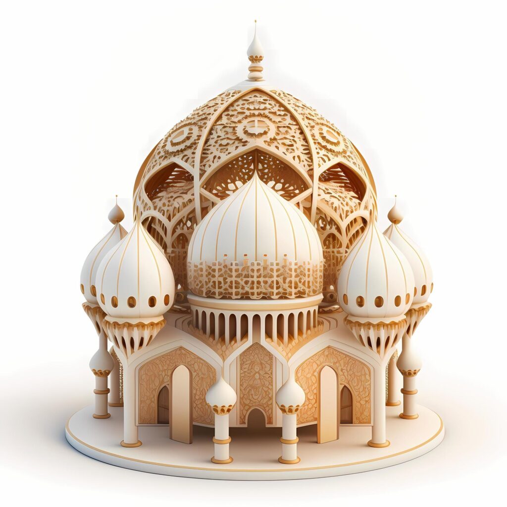 mosque AI Generated Stock Free