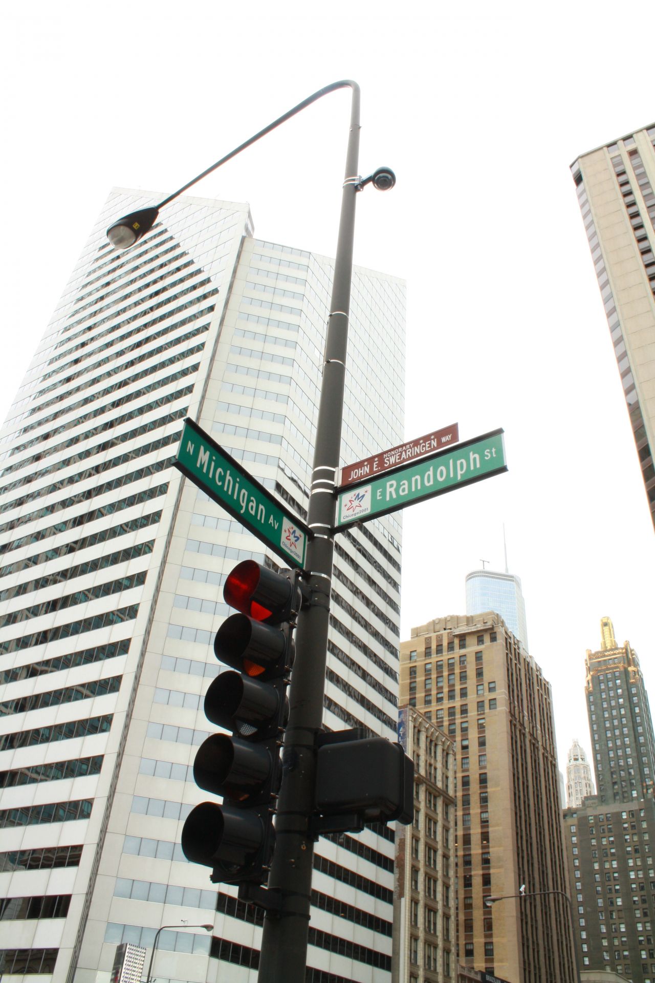 Chicago Street Signs Stock Free