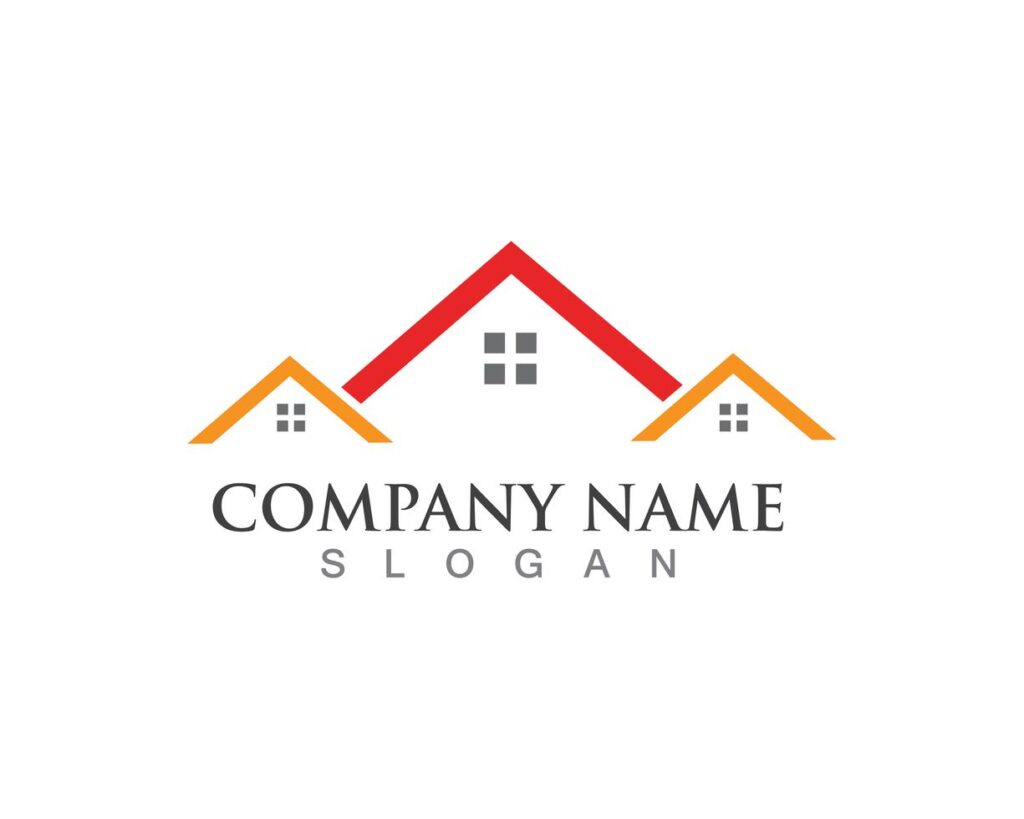 home buildings logo and symbols icons template Stock Free