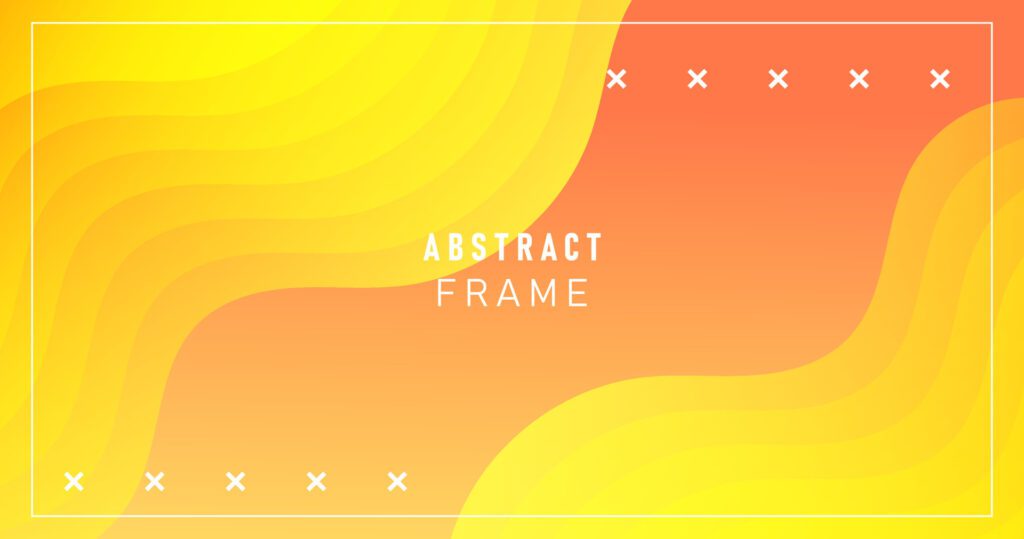 background abstract frames full of colors gradations business Free Vector