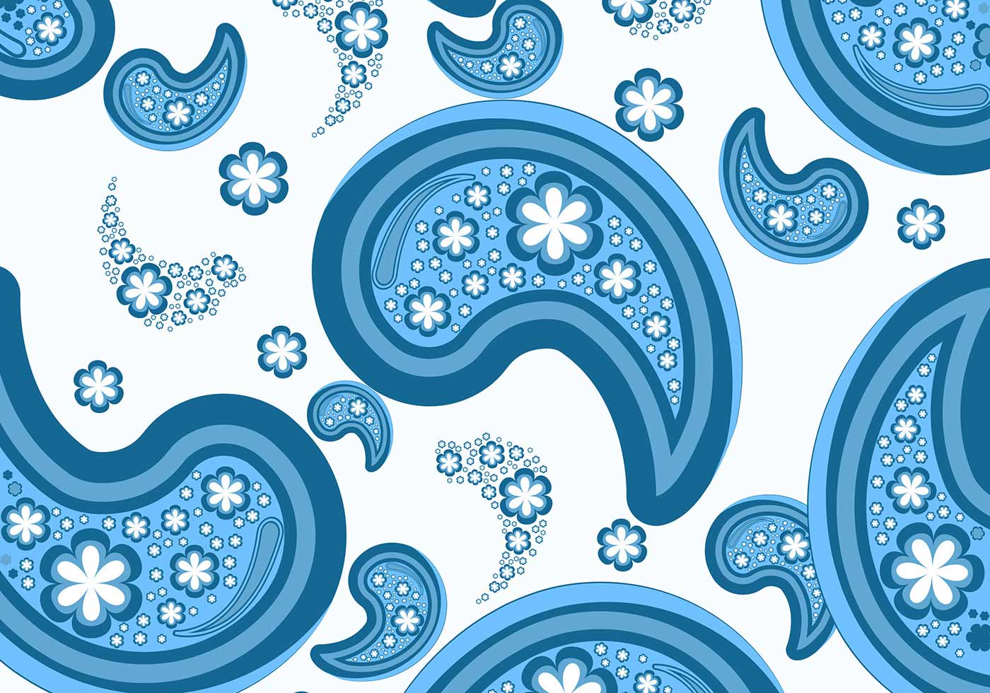 Paisley Background Pattern Vector Free Vector and Free SVG