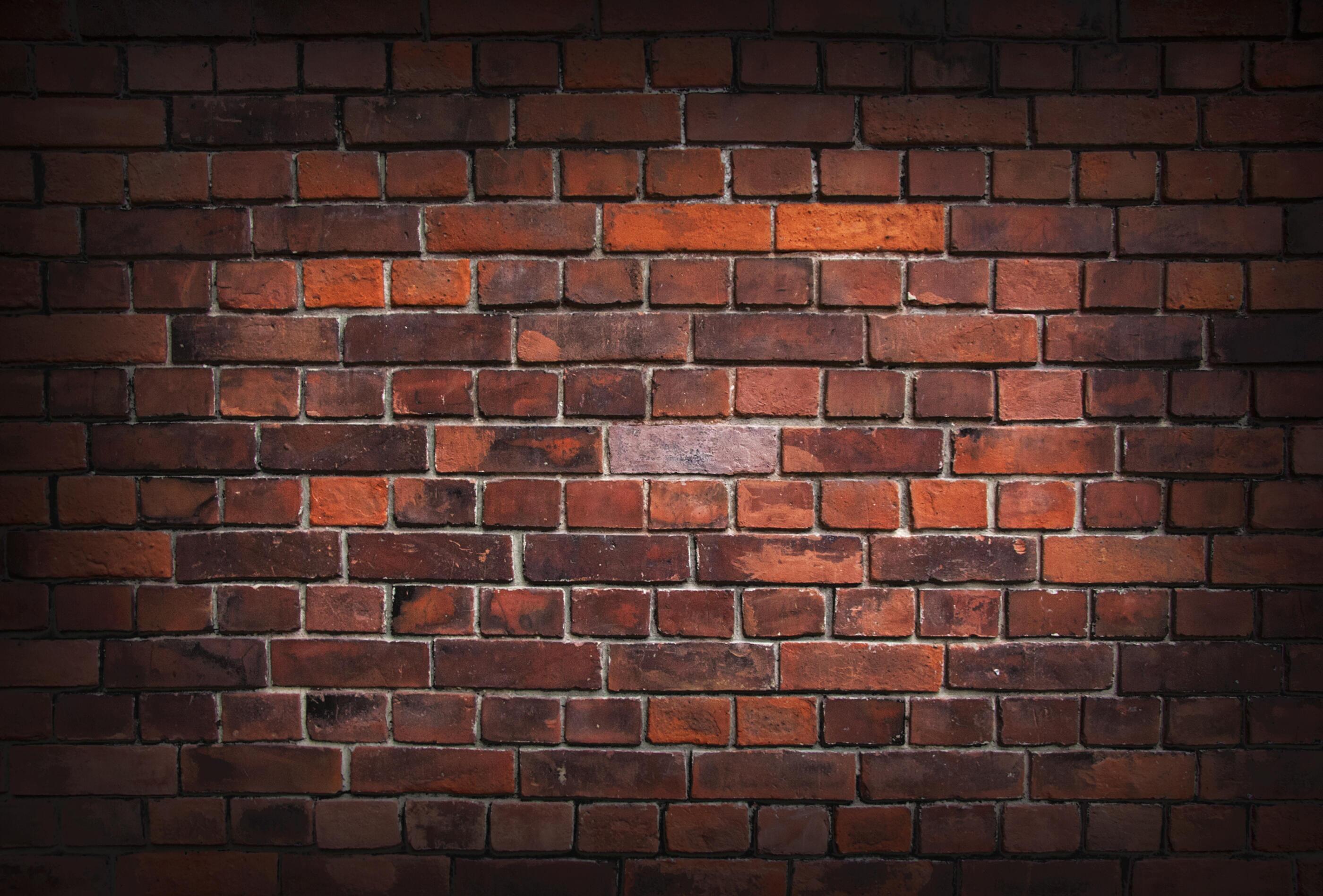 Old brick wall background Stock Free