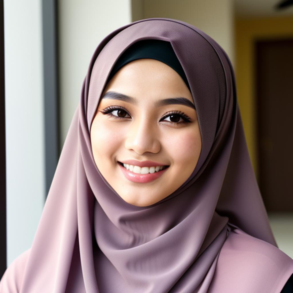 Seorang gadis Melayu genit by @ai_generated