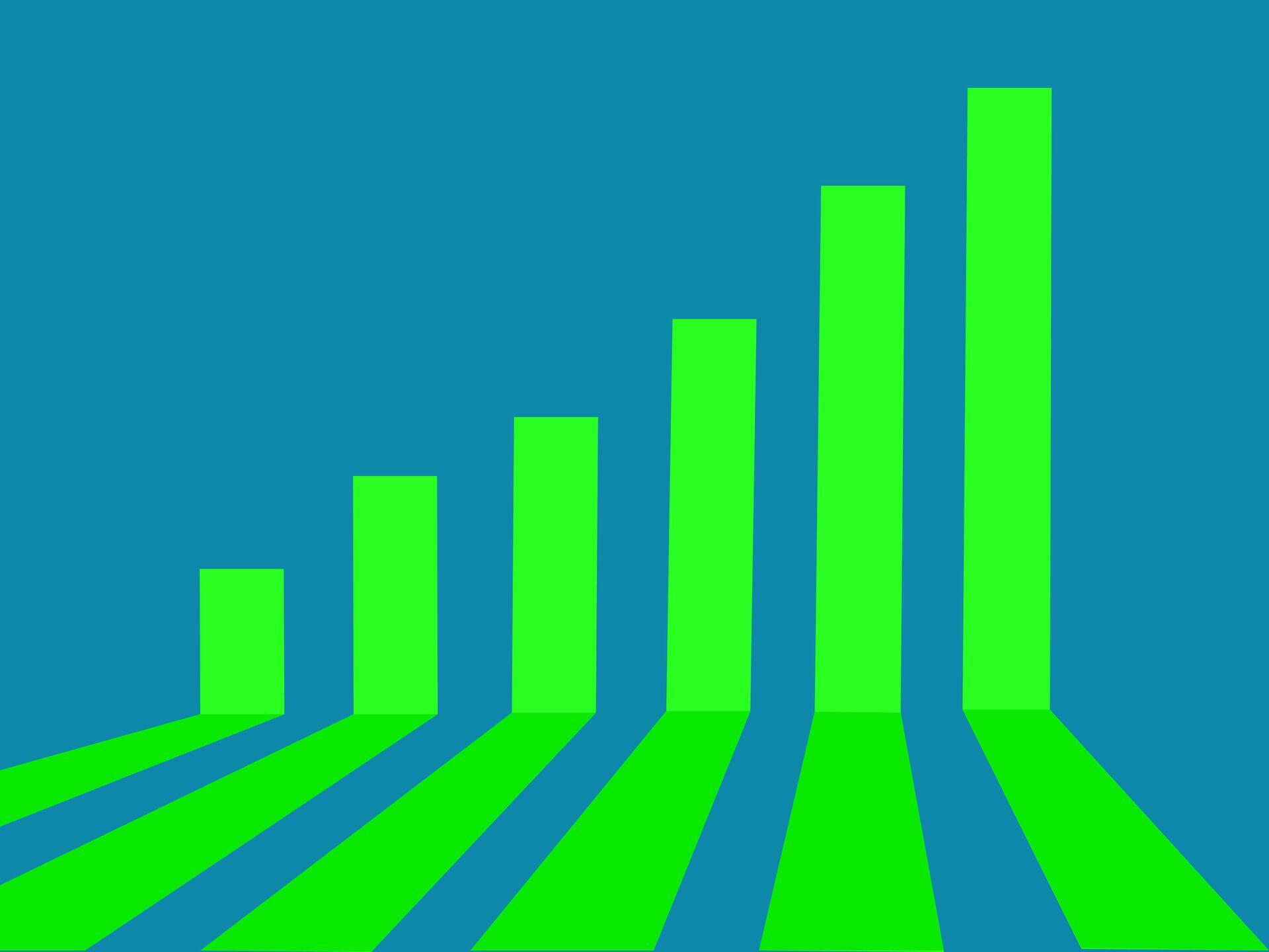 Business arrow chart. Concept for success Stock Free