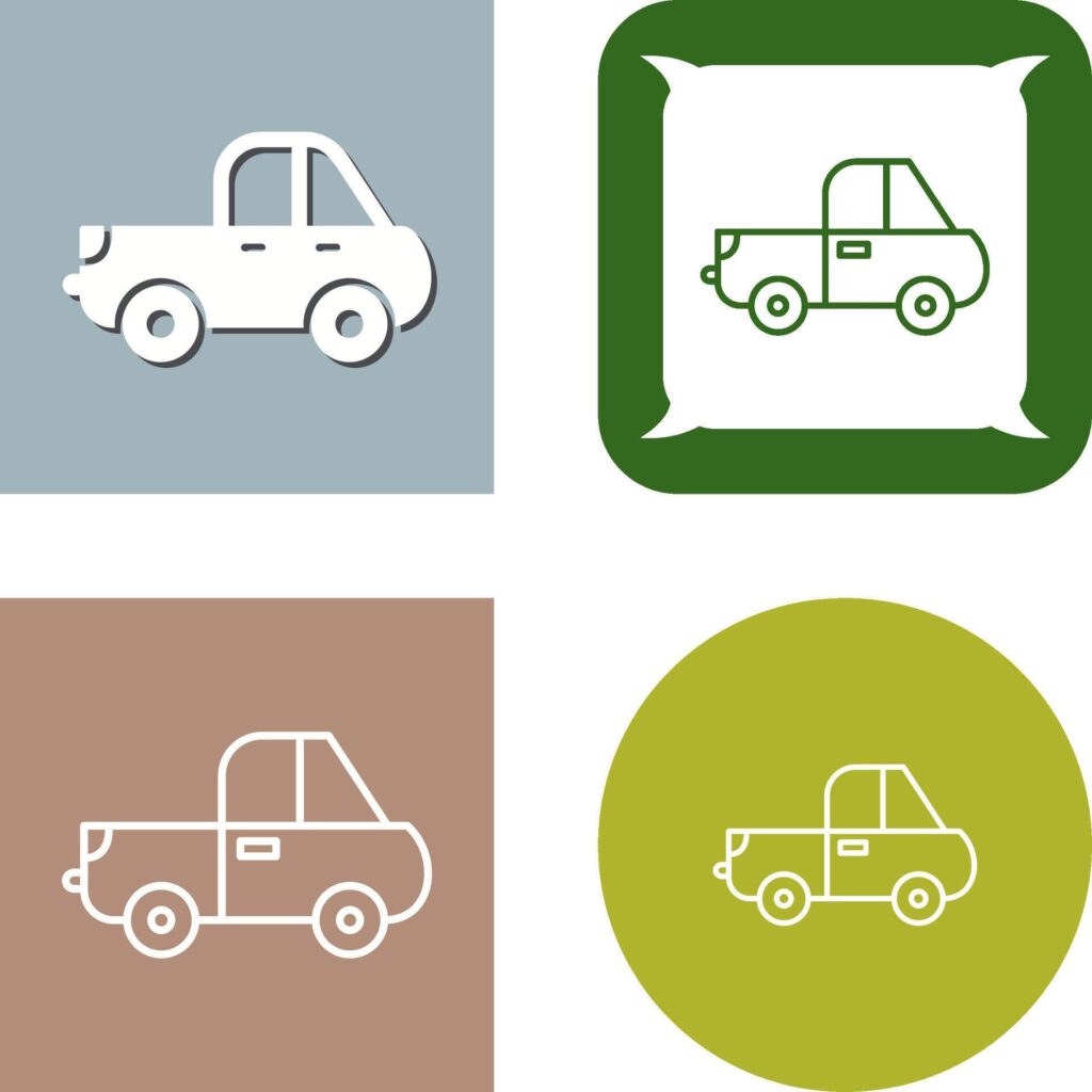 Pickup Icon Design Stock Free