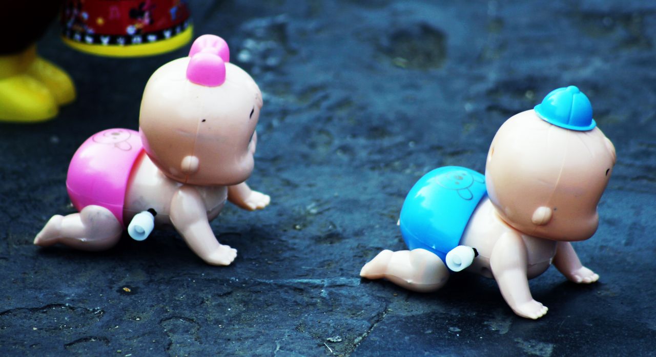 Baby Toy Figures Stock Free