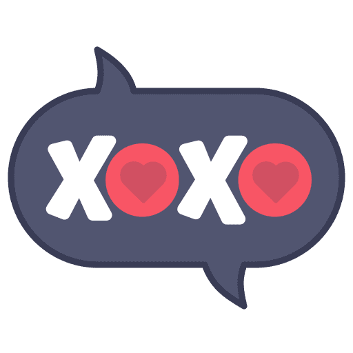 Kiss, layer, message sticker