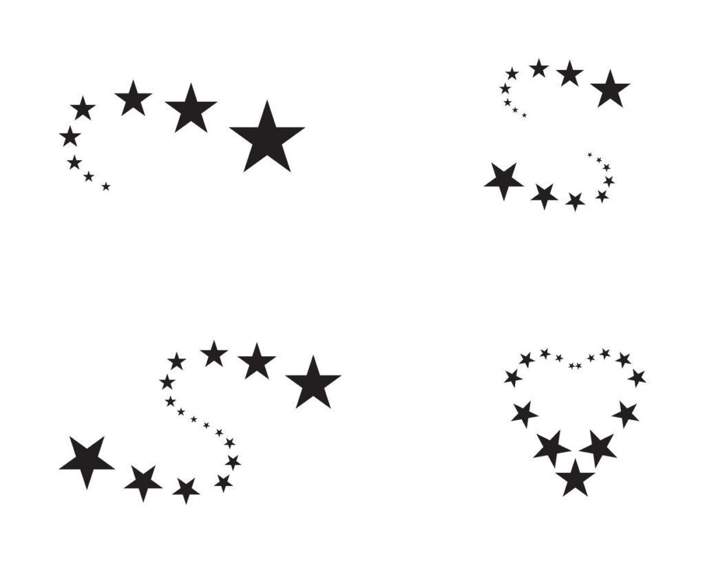 Star logo template vector icon illustration Stock Free