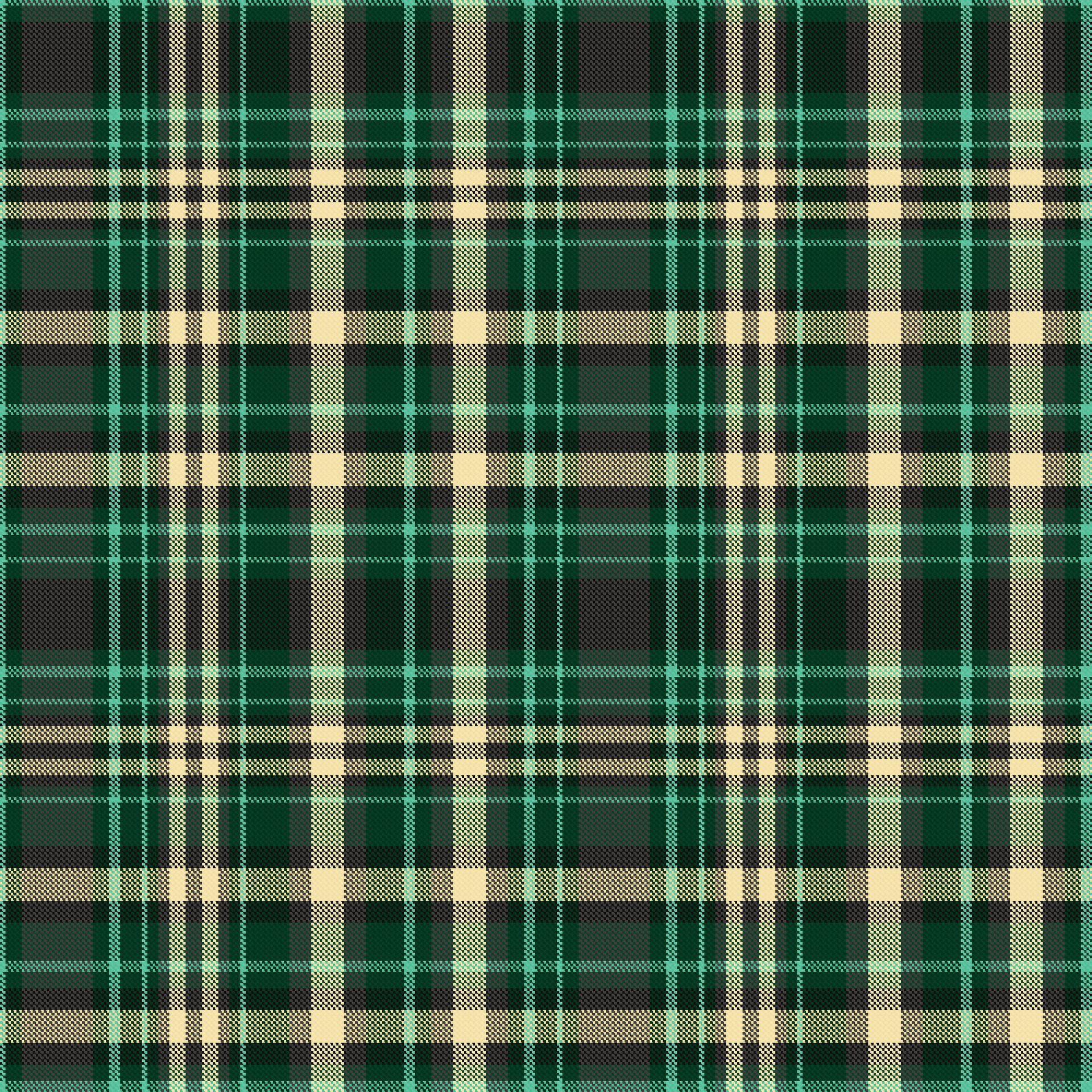 Tartan plaid pattern with texture. Free Vector