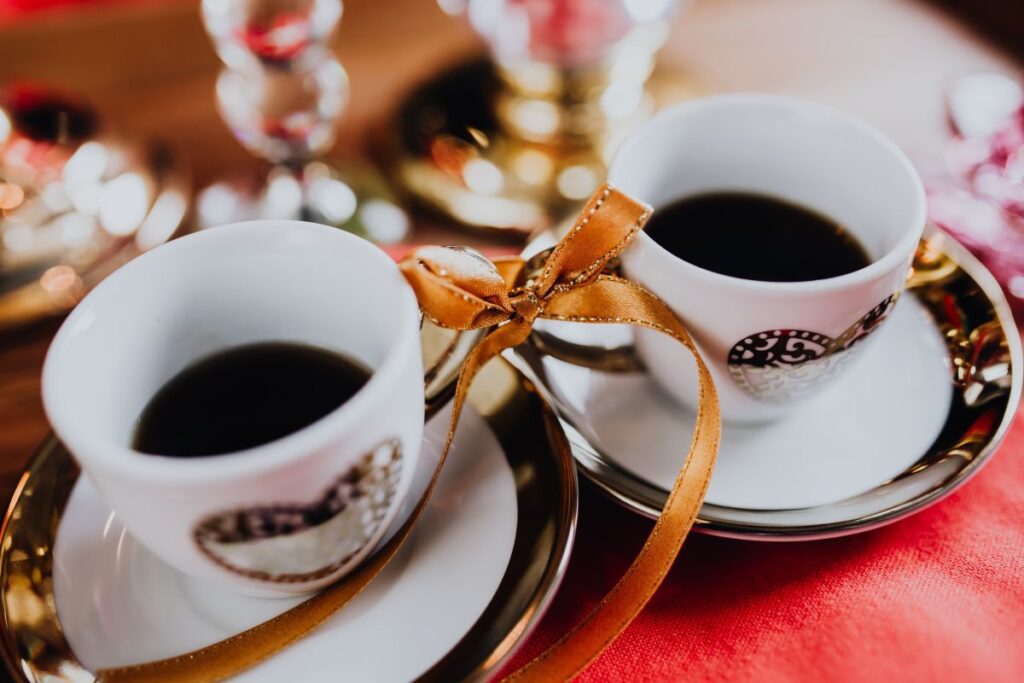 Valentine’s Day Breakfast in Bed Stock Free