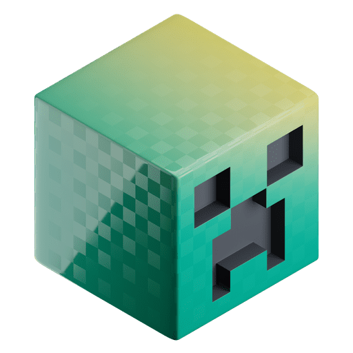 Minecraft 3D illustration