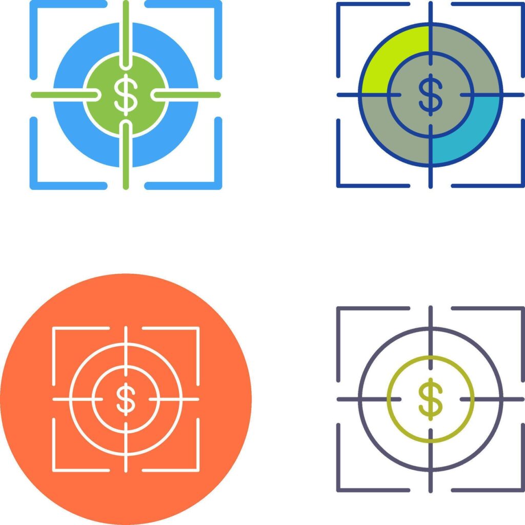 Target Icon Design Stock Free