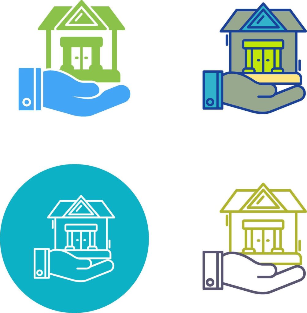 House Protection Icon Design Stock Free