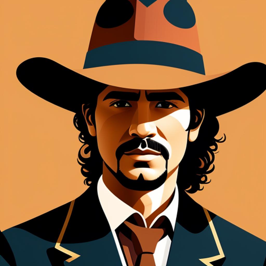 Ilustracion de gaucho uruguayo by @ai_generated