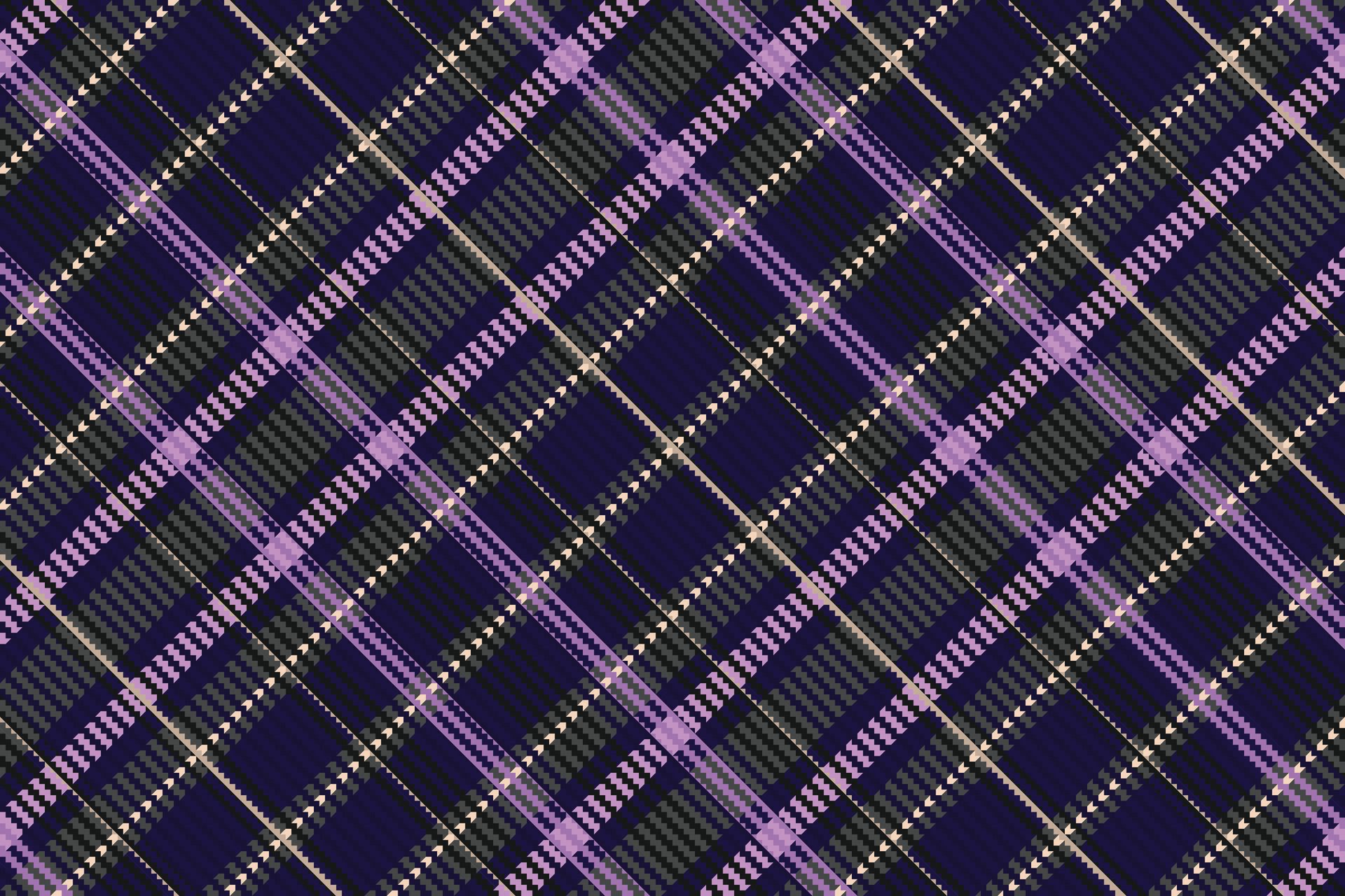 Tartan plaid pattern with texture. Free Vector