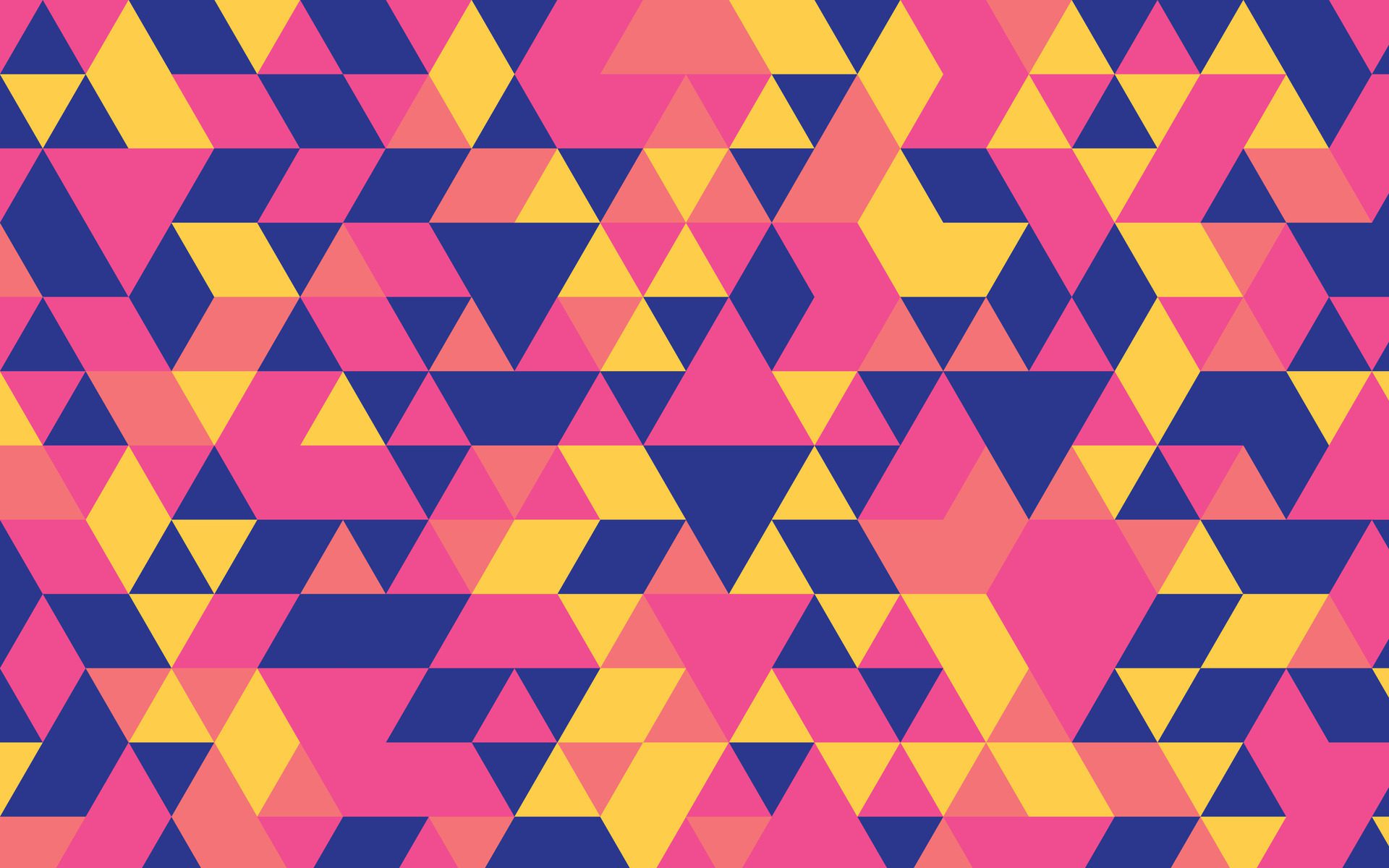 Colorful geometric triangle pattern. Abstract background. Free Vector