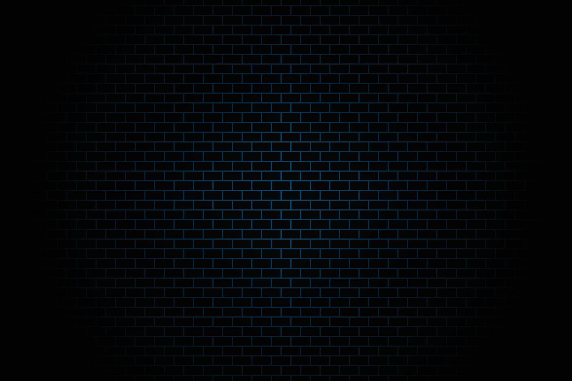 Blue brick texture background. Dark pattern. Free Vector