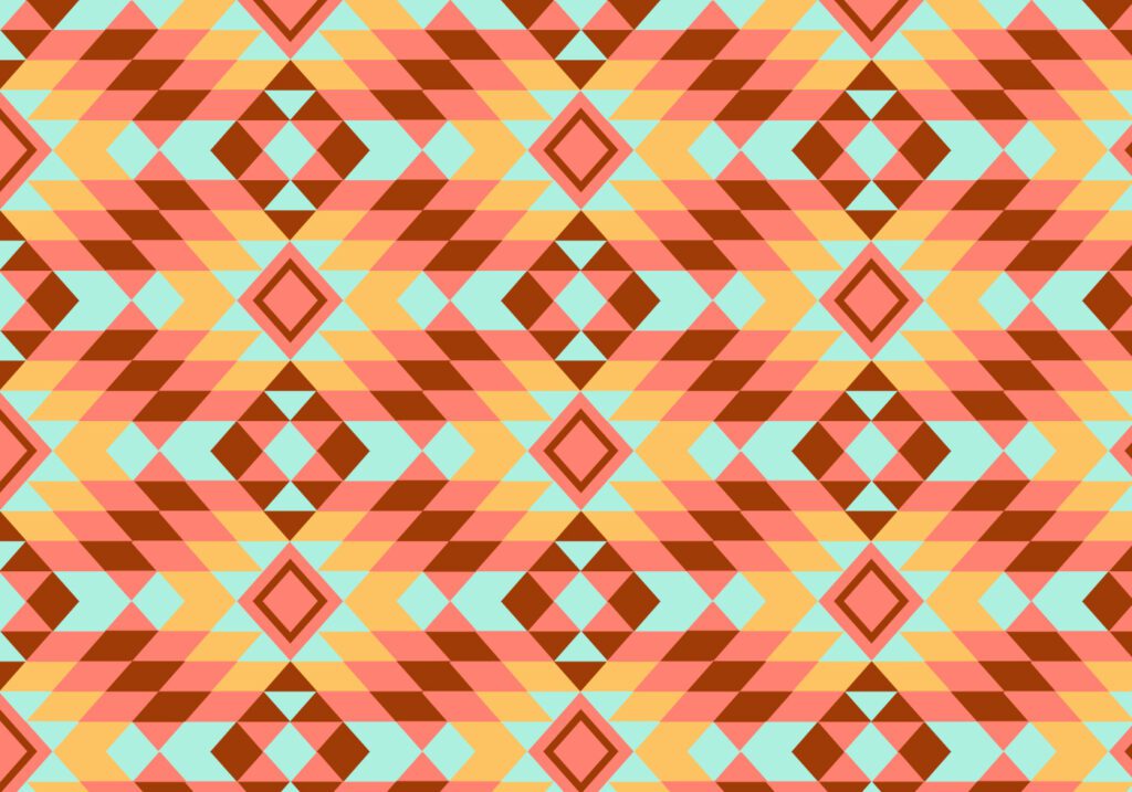 Geometric Kilim Pattern Background Free Vector and Free SVG