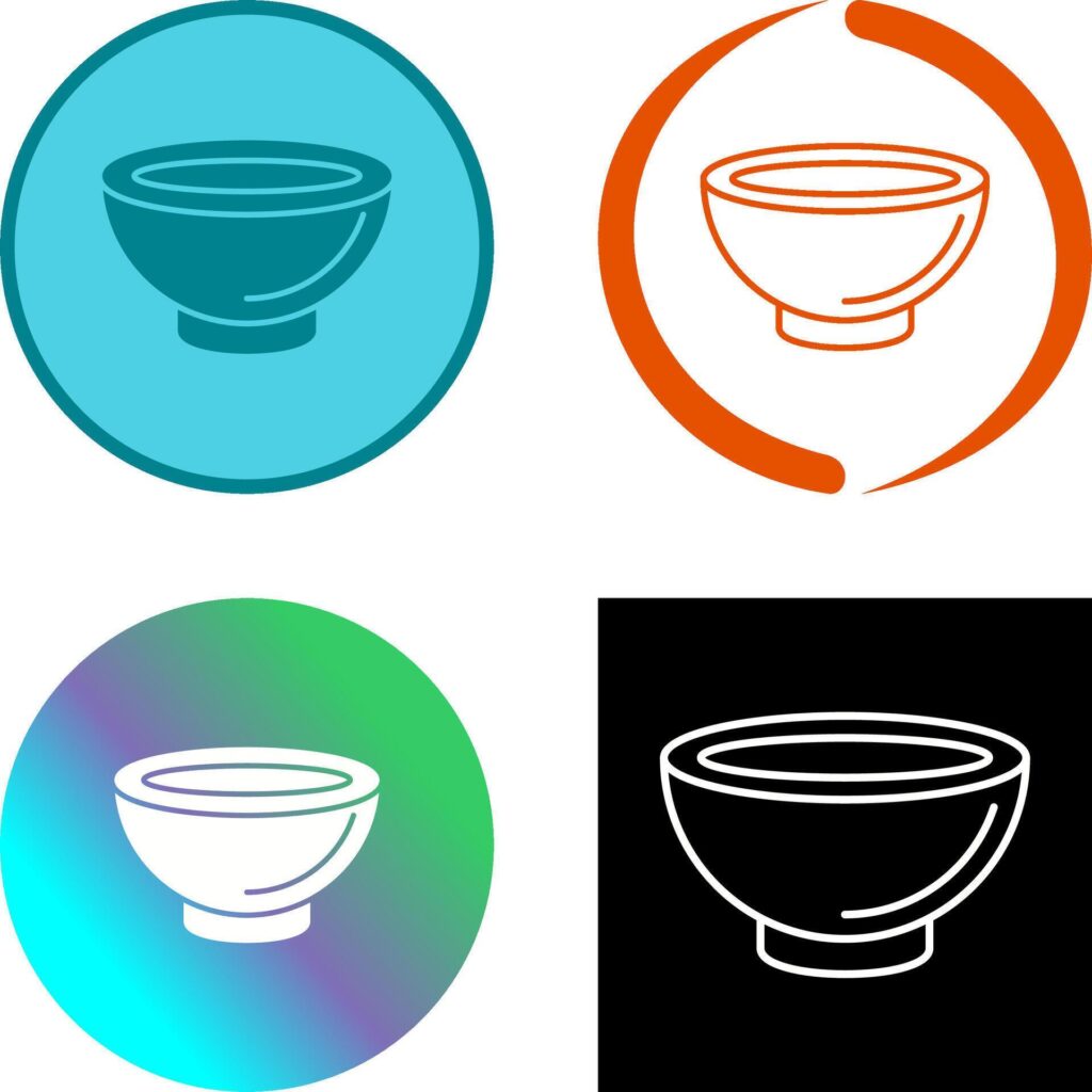 Bowl Icon Design Stock Free