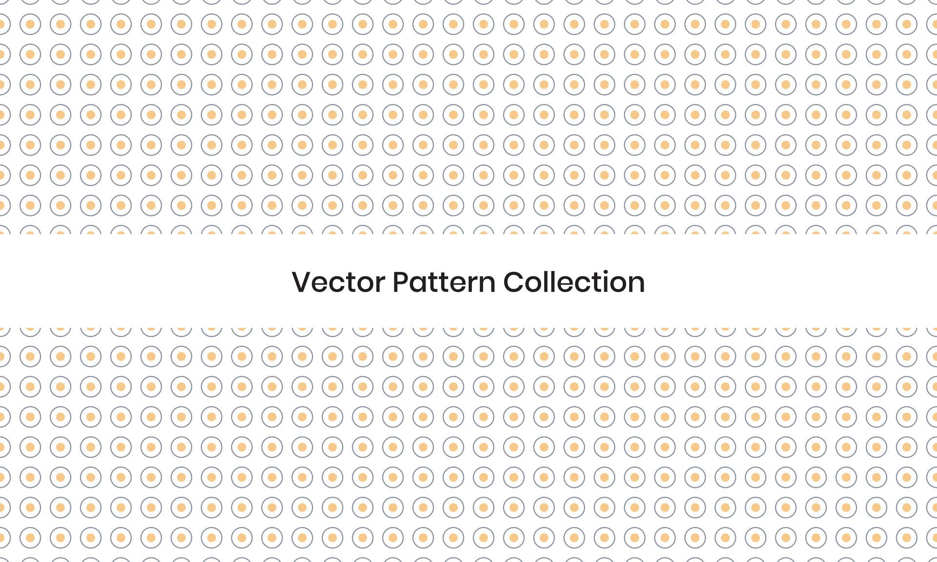 Seamless pattern with Abstract dotted shape Free Vector