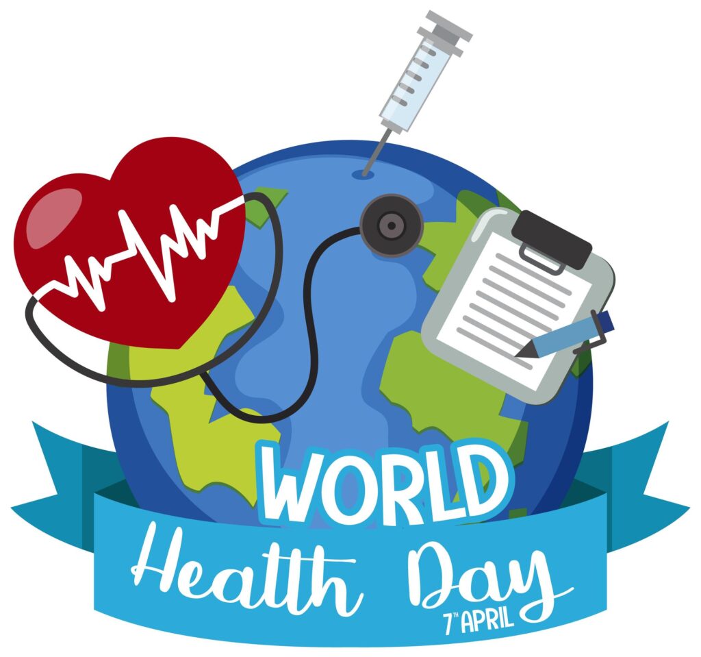 World health day logo Stock Free