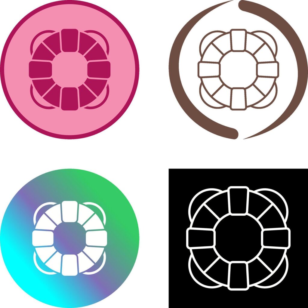 Lifesaver Icon Design Stock Free