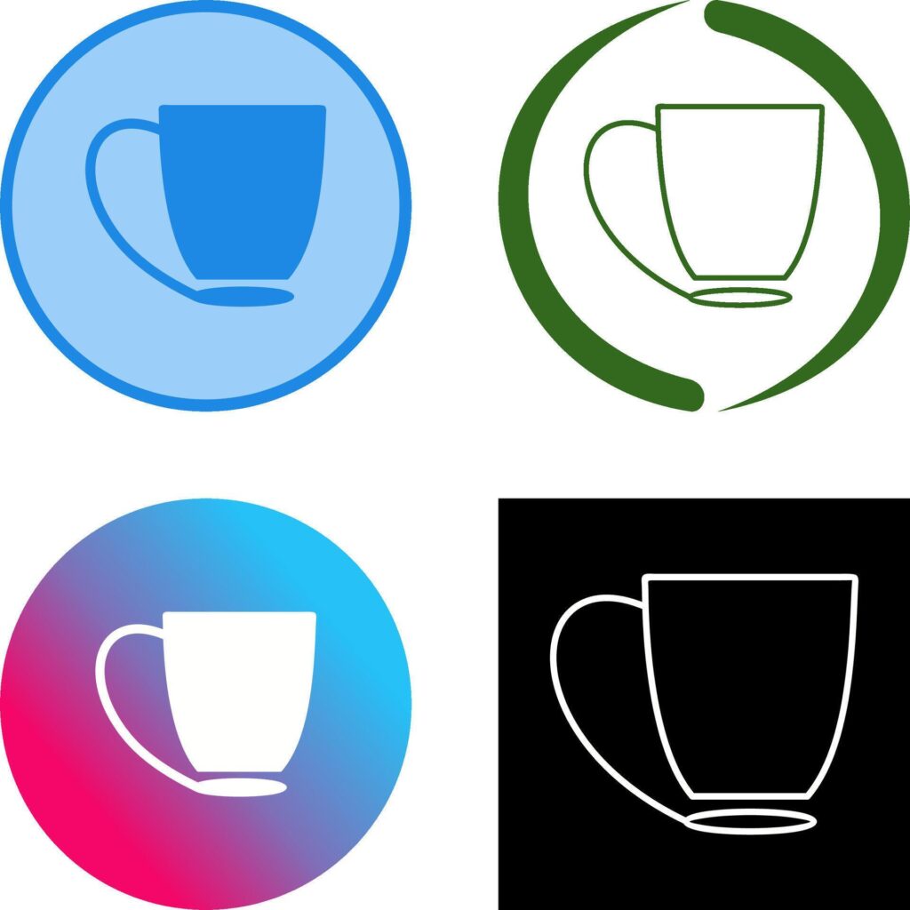 Coffee Cup Icon Design Stock Free