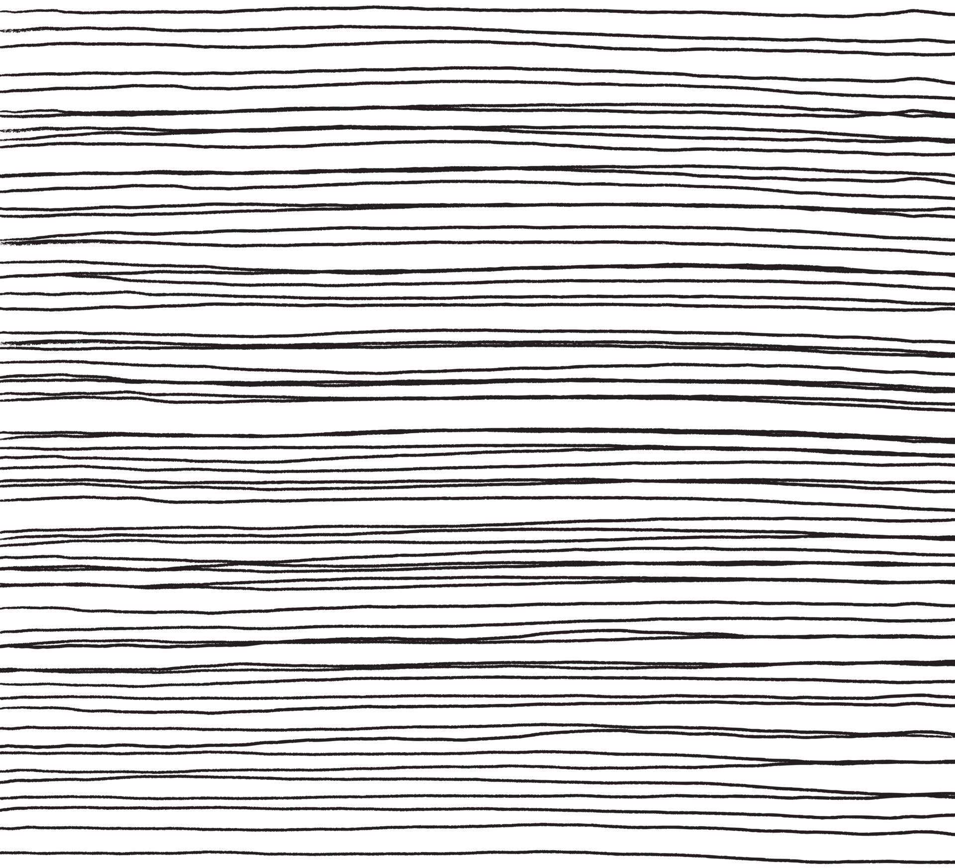 Hand drawn abstract pattern with hand drawn lines, strokes. Set of vector grunge brushes. wavy striped, Vector EPS 10 illustration Free Vector