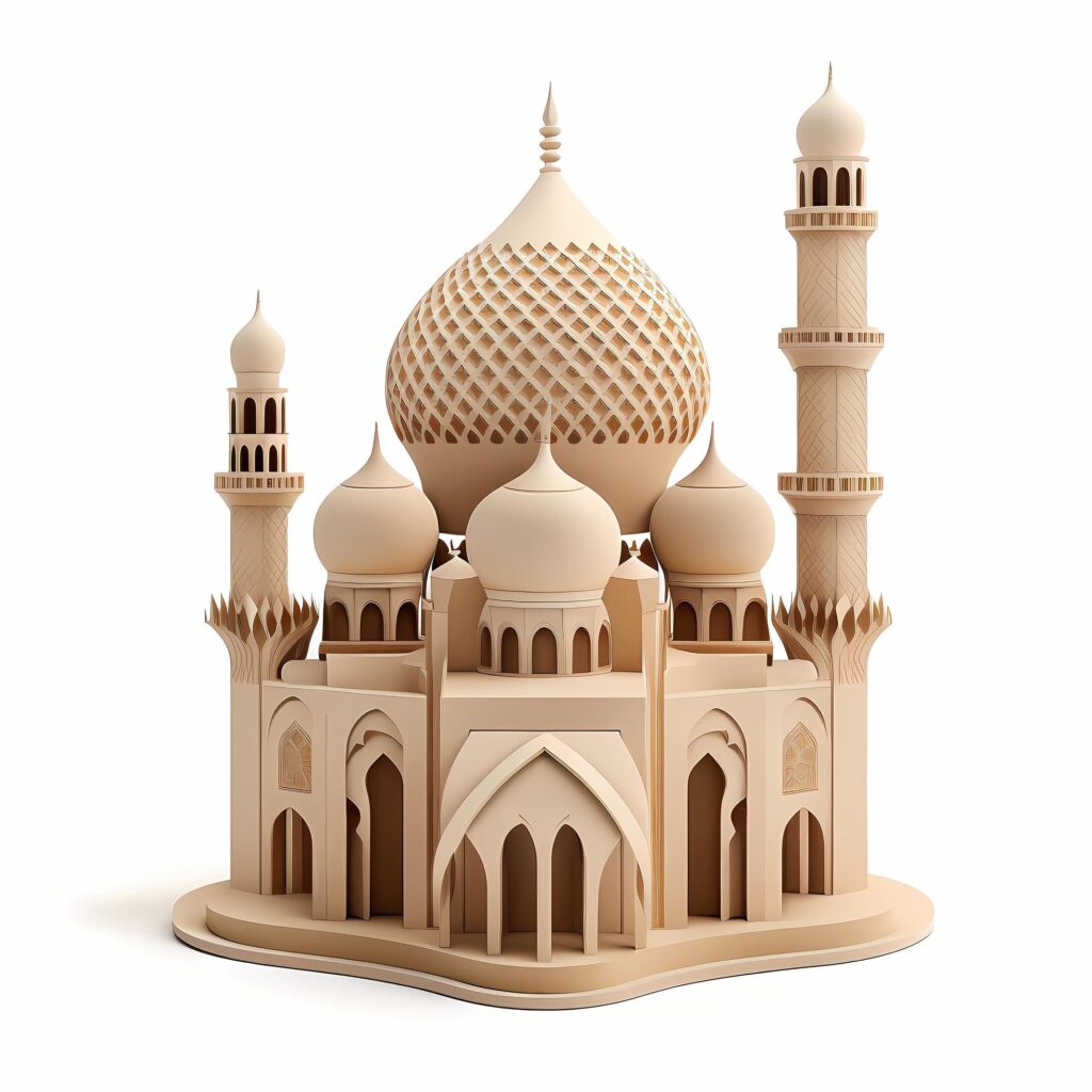 mosque AI Generated Stock Free