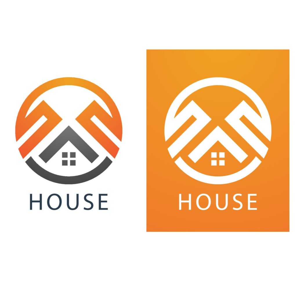 House logo and symbol vector image Stock Free