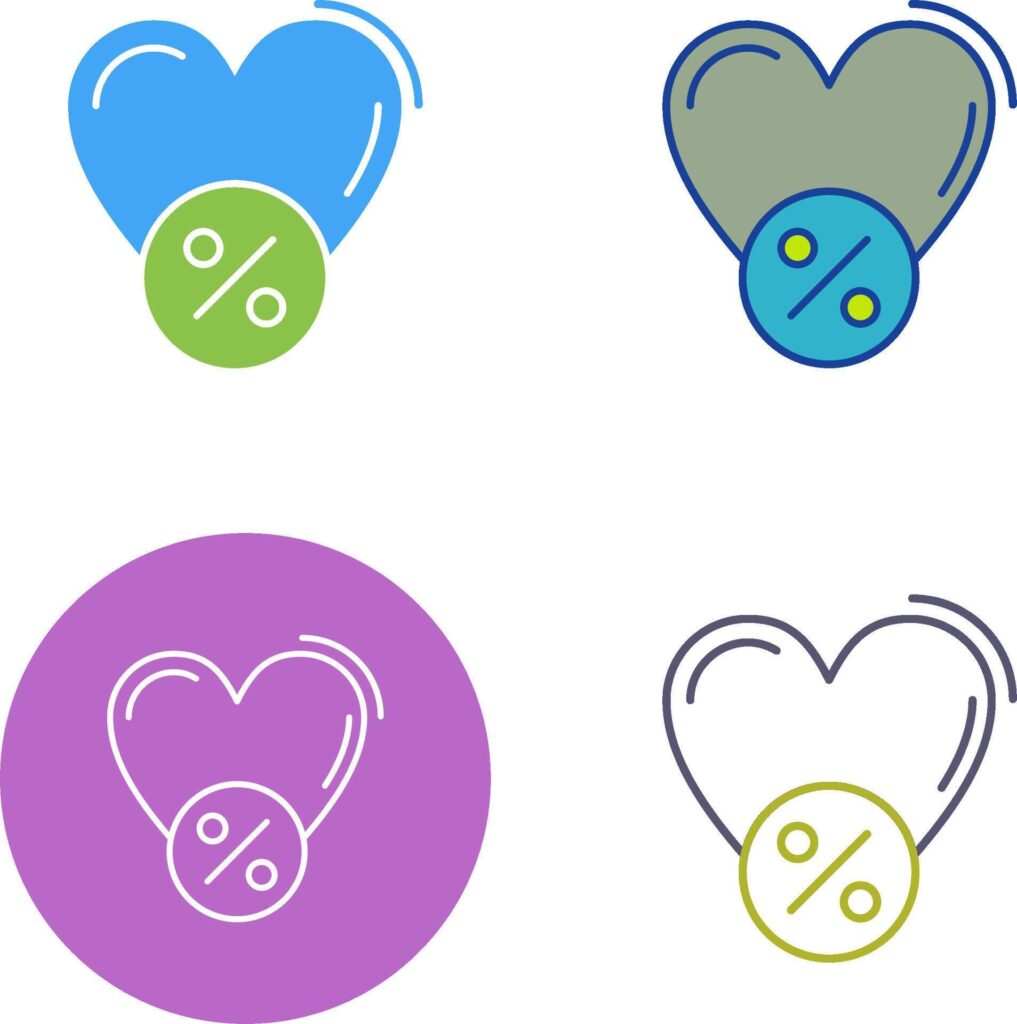 Heart Icon Design Stock Free