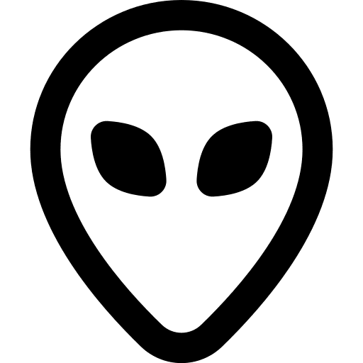 Fi, rr, alien icon