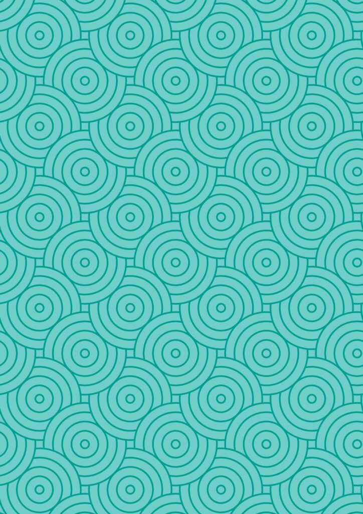 Abstract circle line background illustration paper size with blue color. Free Vector