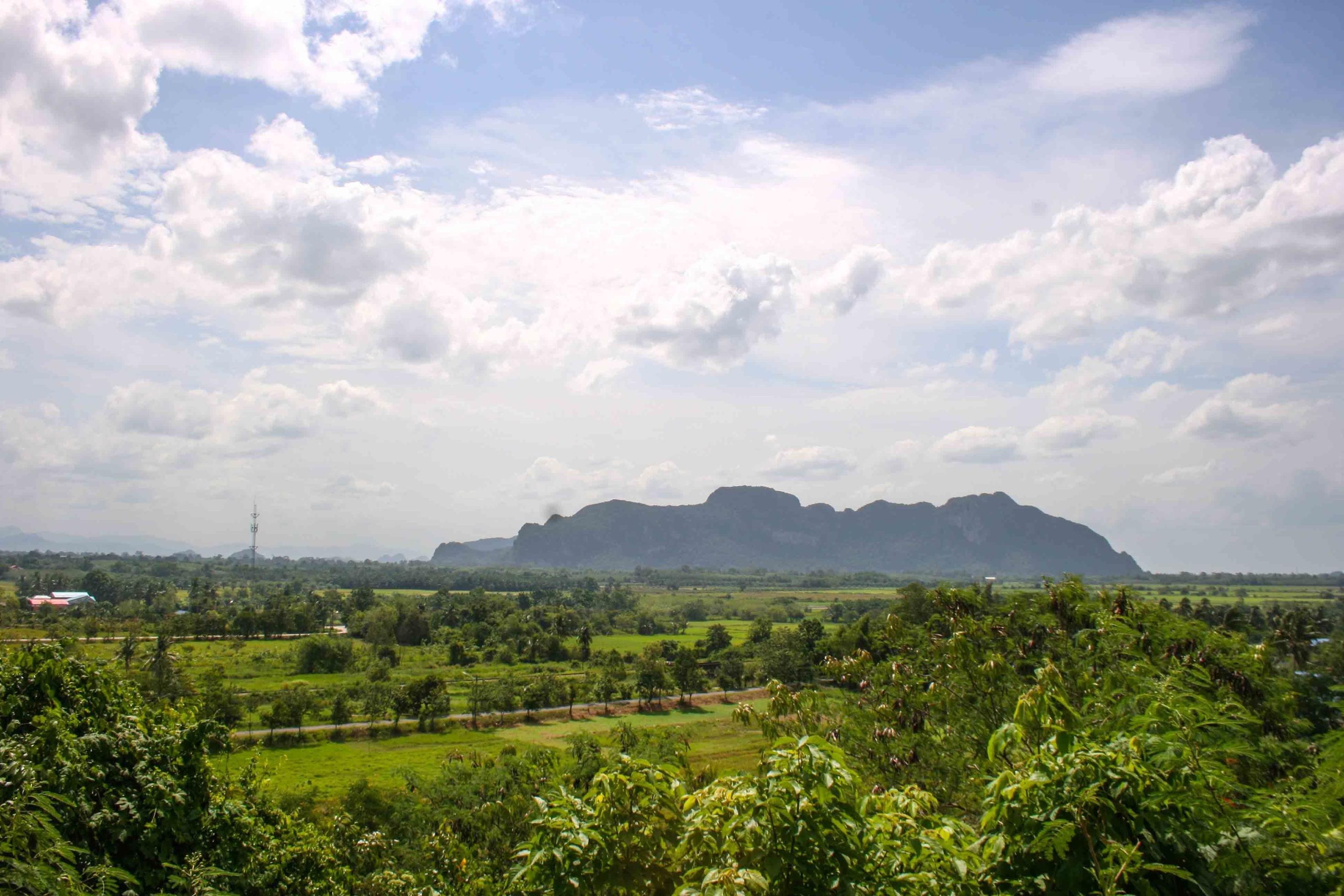 beautiful mountain nature in south Thailand Stock Free