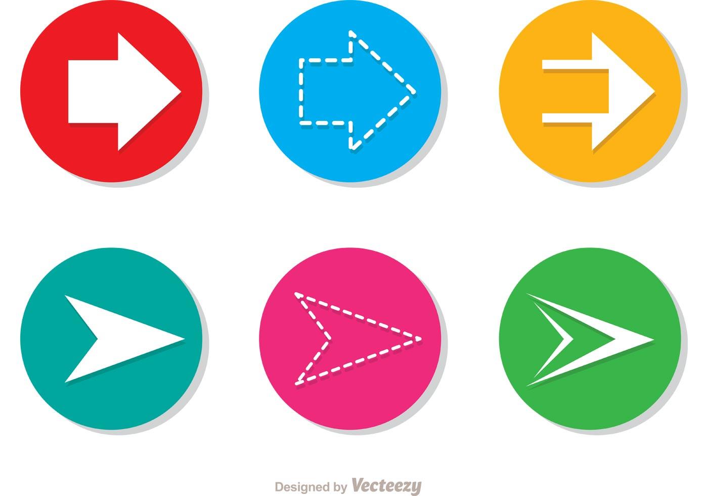 Arrow Vector Icons Set Stock Free and Free SVG